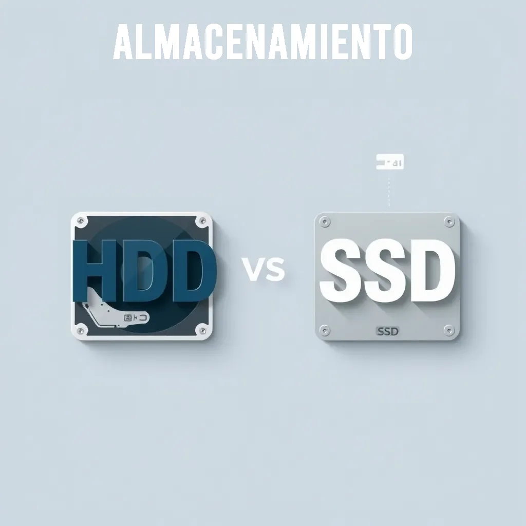 Almacenamiento HDD vs SSD