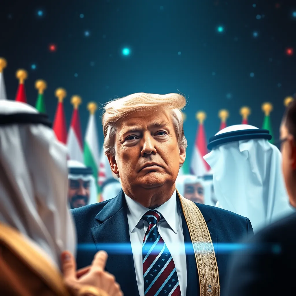 Visita de Trump