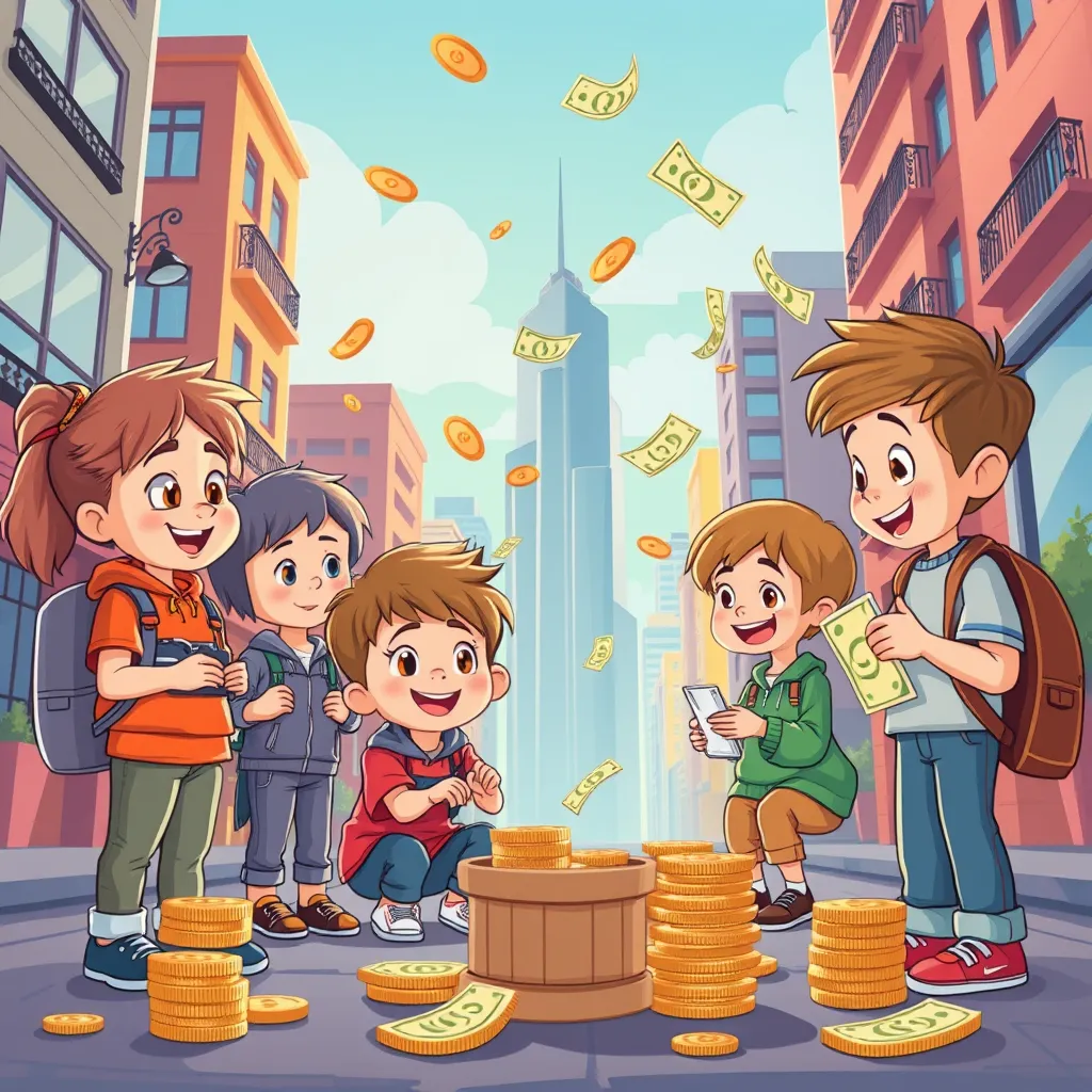 Javier Milei y la economia en dibujos animados